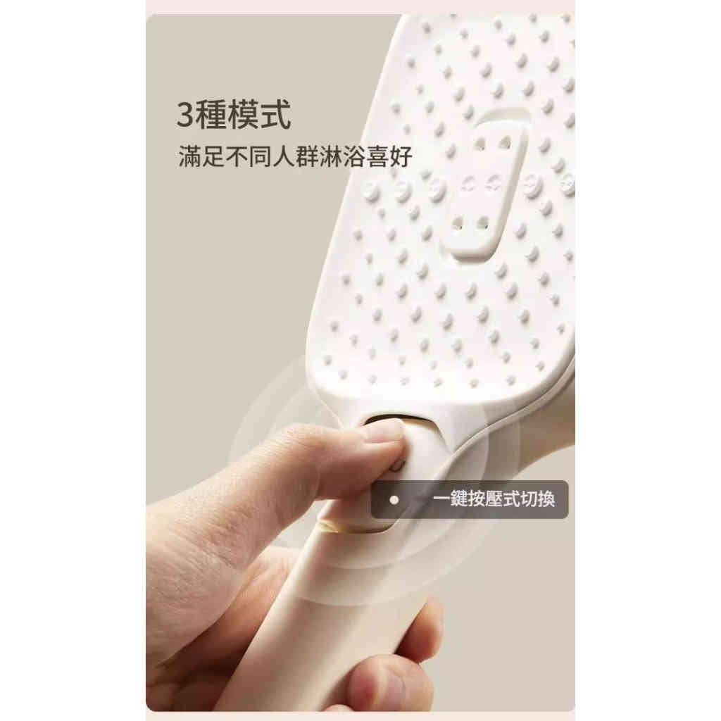 日本【uyiku 空氣增壓花灑】115mm大面板×3模式切換｜仿液態矽膠156孔｜強勁水壓享受衝背感｜通用安裝，升級你的沐浴體驗！