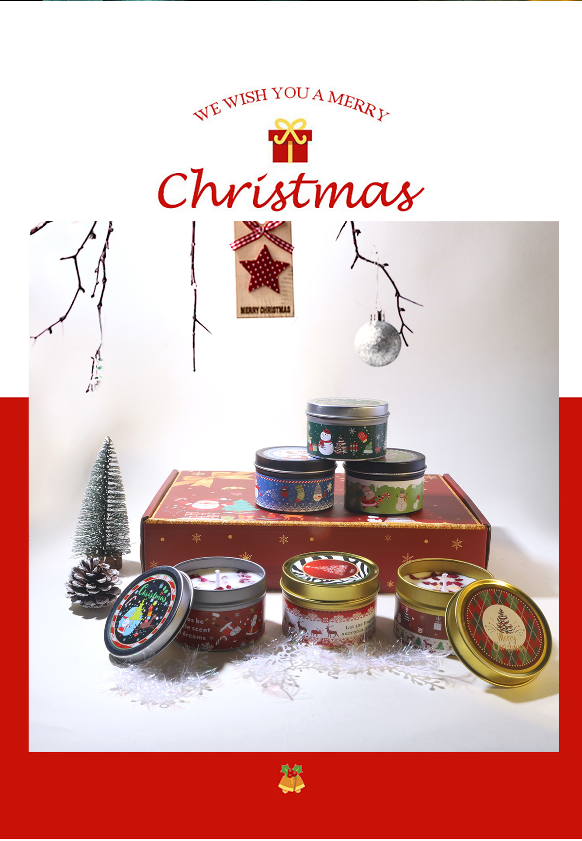 聖誕香薰蠟燭禮盒 多款香味 CUN00083 2