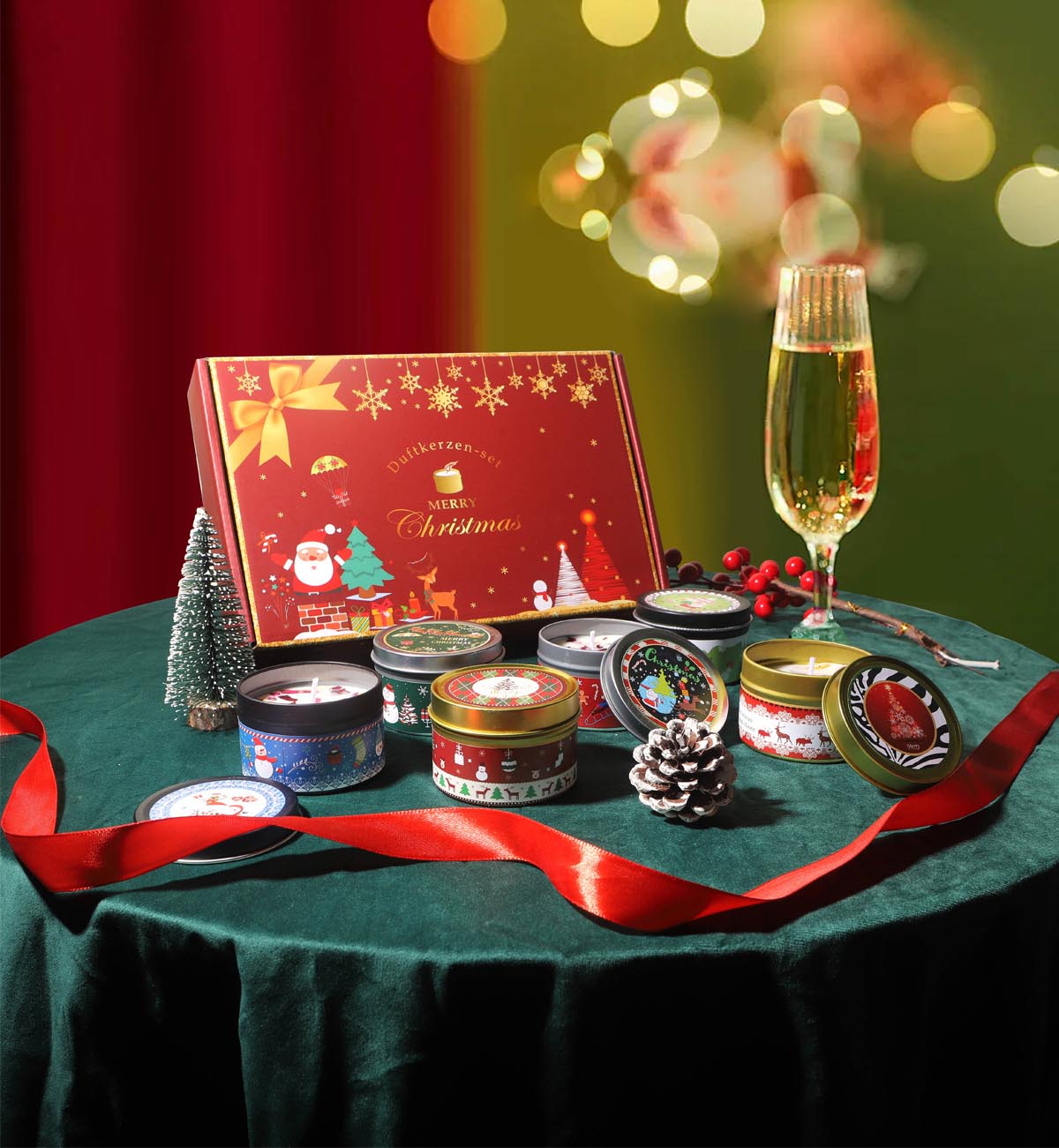 聖誕香薰蠟燭禮盒 多款香味 CUN00083 3