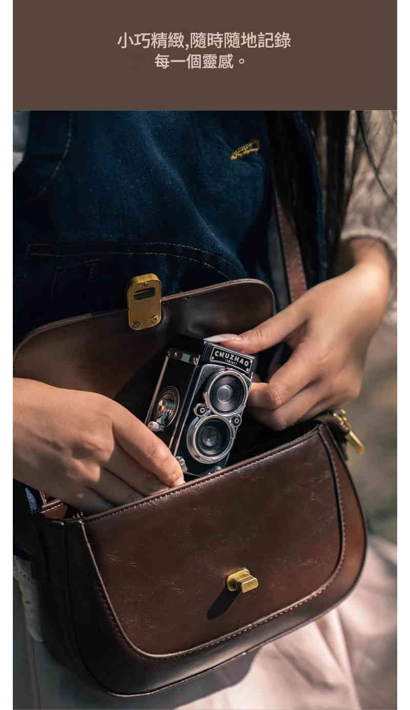 仿真雙反復古數位相機——時尚品紅版 隨身旅拍神器 CUN00093 8