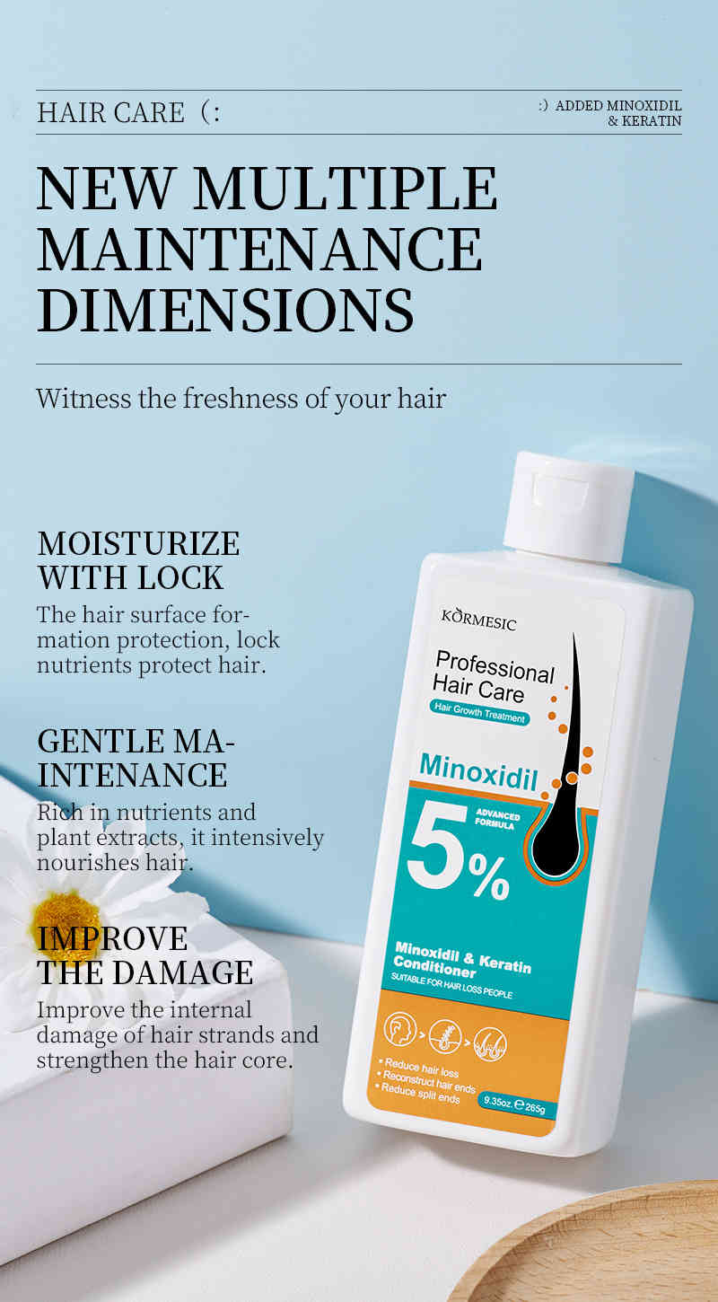 KORMESIC 5%米諾地爾角蛋白生髮護理套裝 CUN00102 11