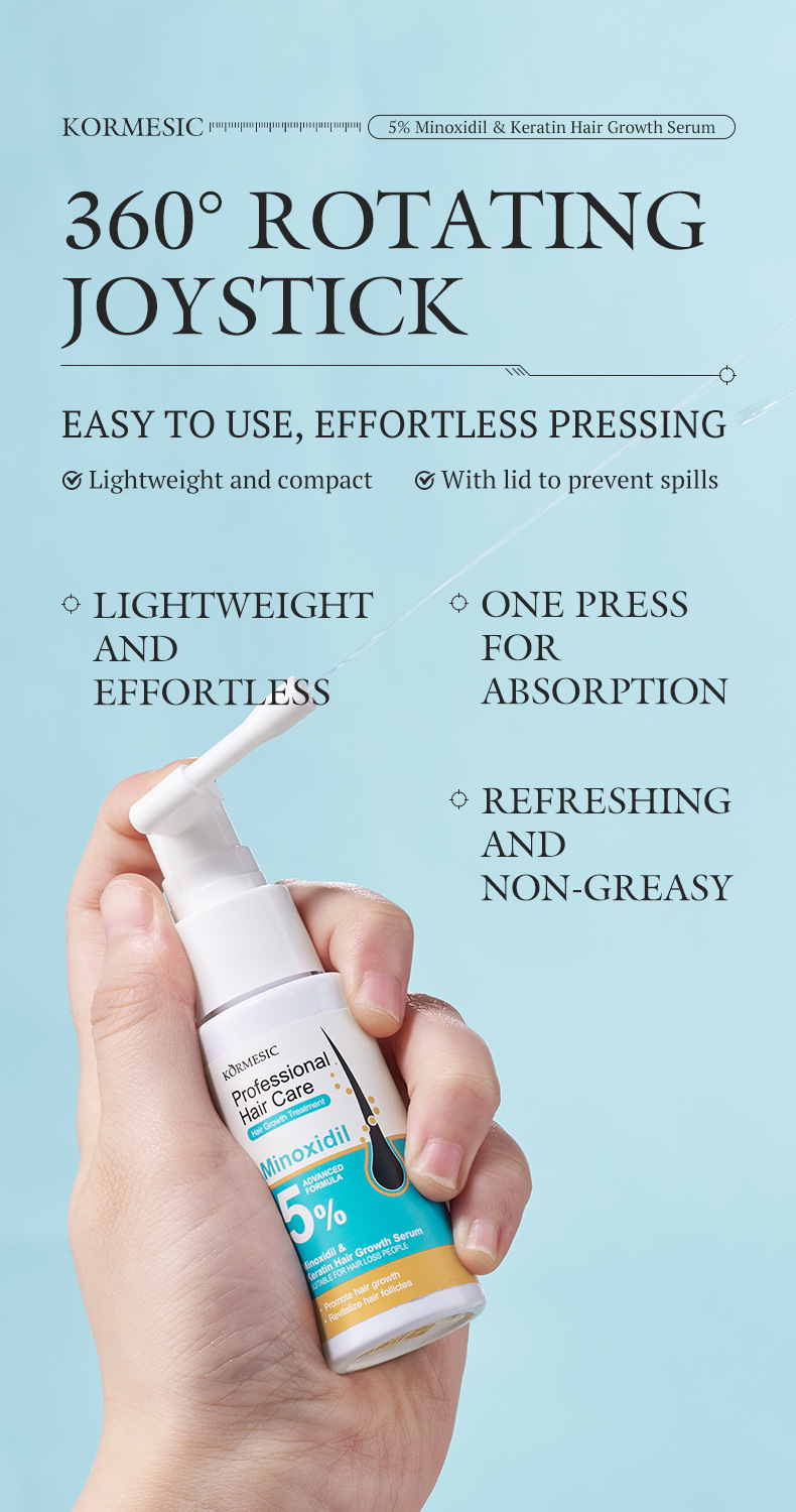 KORMESIC 5%米諾地爾角蛋白生髮護理套裝 CUN00102 6
