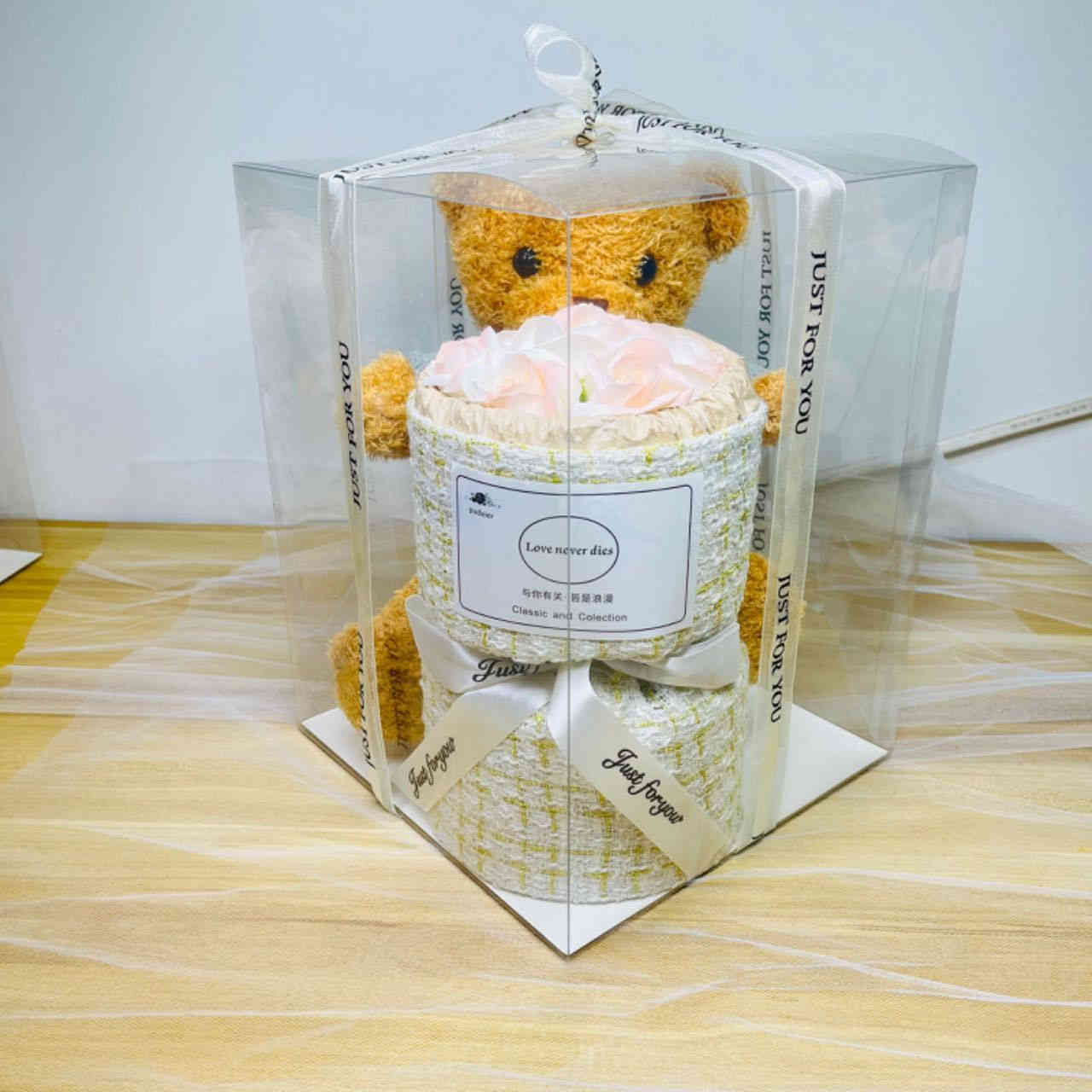 禮物泰迪熊公仔+永生玫瑰花束 auto draft