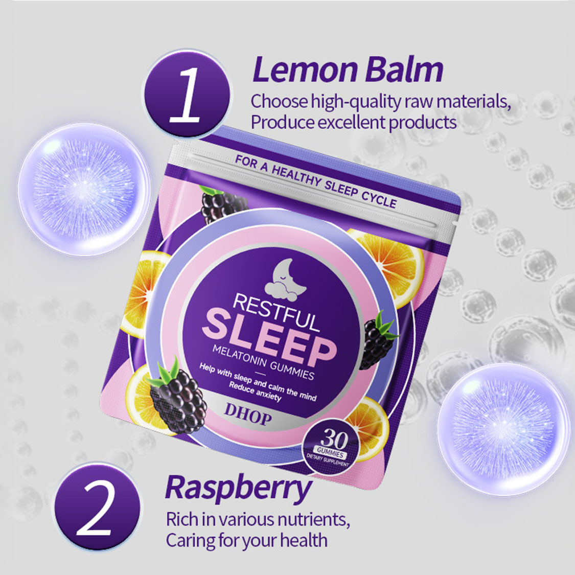 dhop 褪黑激素睡眠軟糖 30粒 dhop 褪黑激素睡眠軟糖 30粒