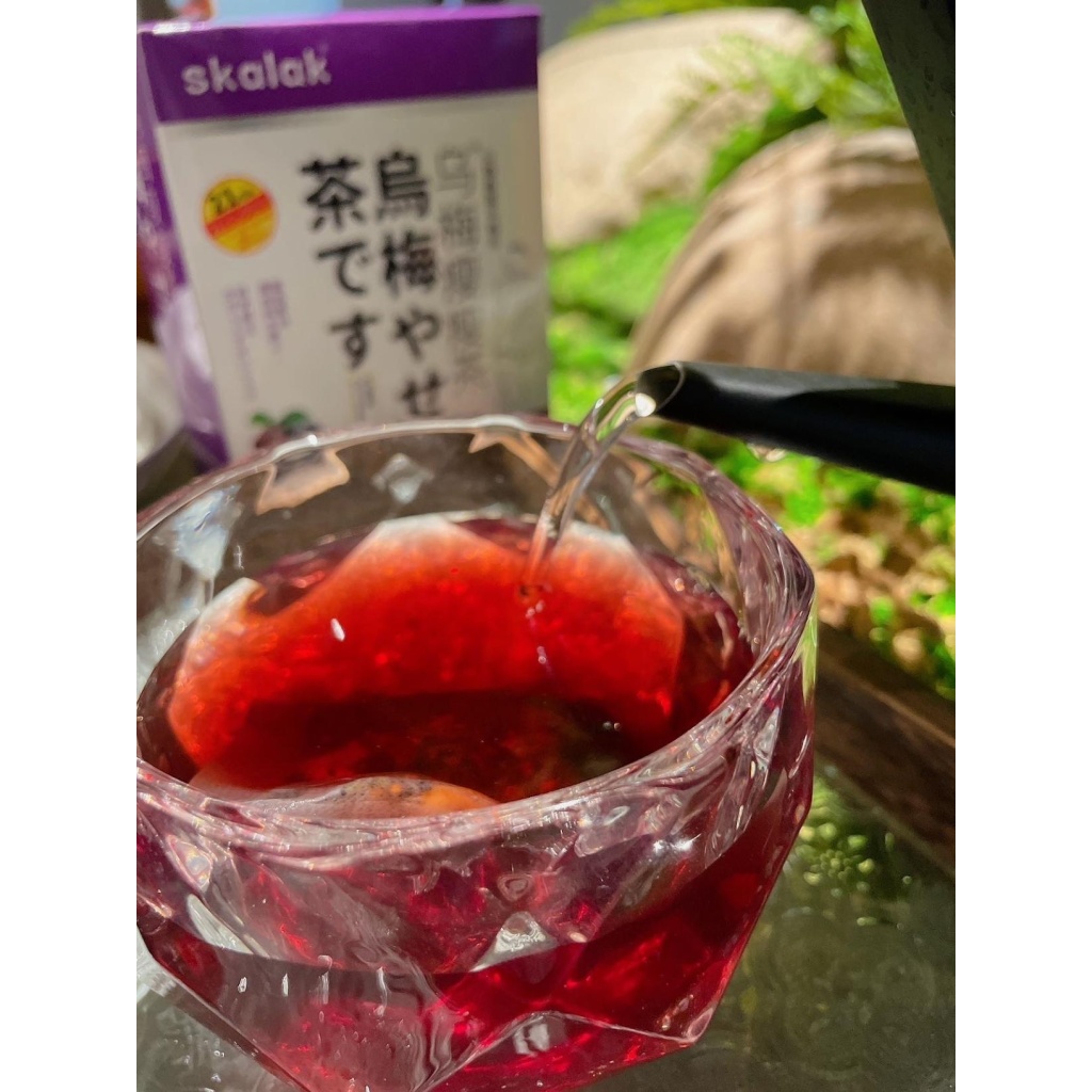 skalak烏梅瘦瘦茶山楂桑葚烏梅茶養生花茶2盒裝