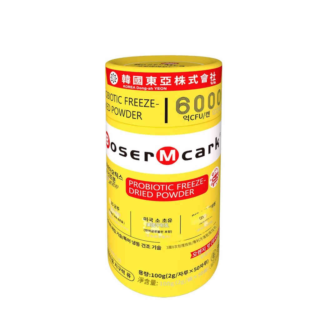 韩国东亚株式会社bosermcark益生菌冻干粉bm益生菌冻干粉