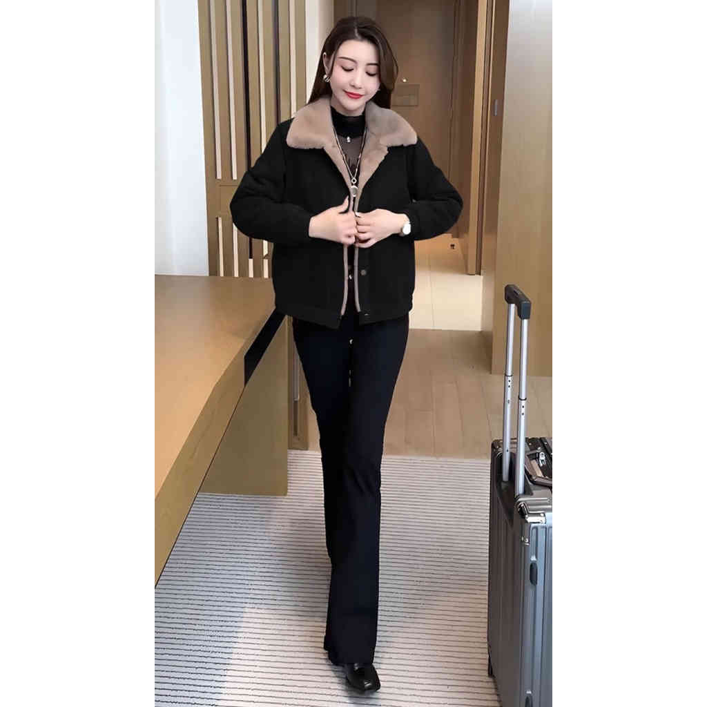 2025秋冬季新款 時尚百搭燈芯絨外套