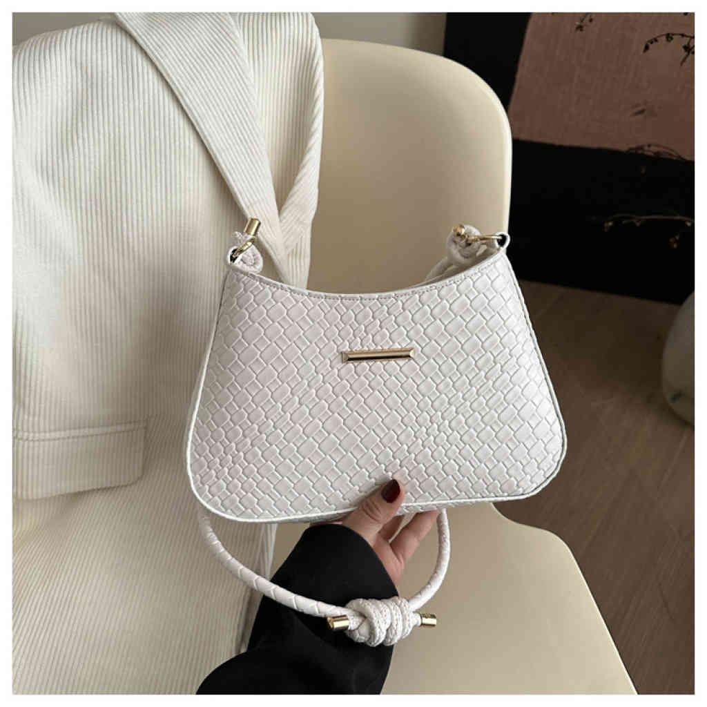 2025新款極簡純色腋下包