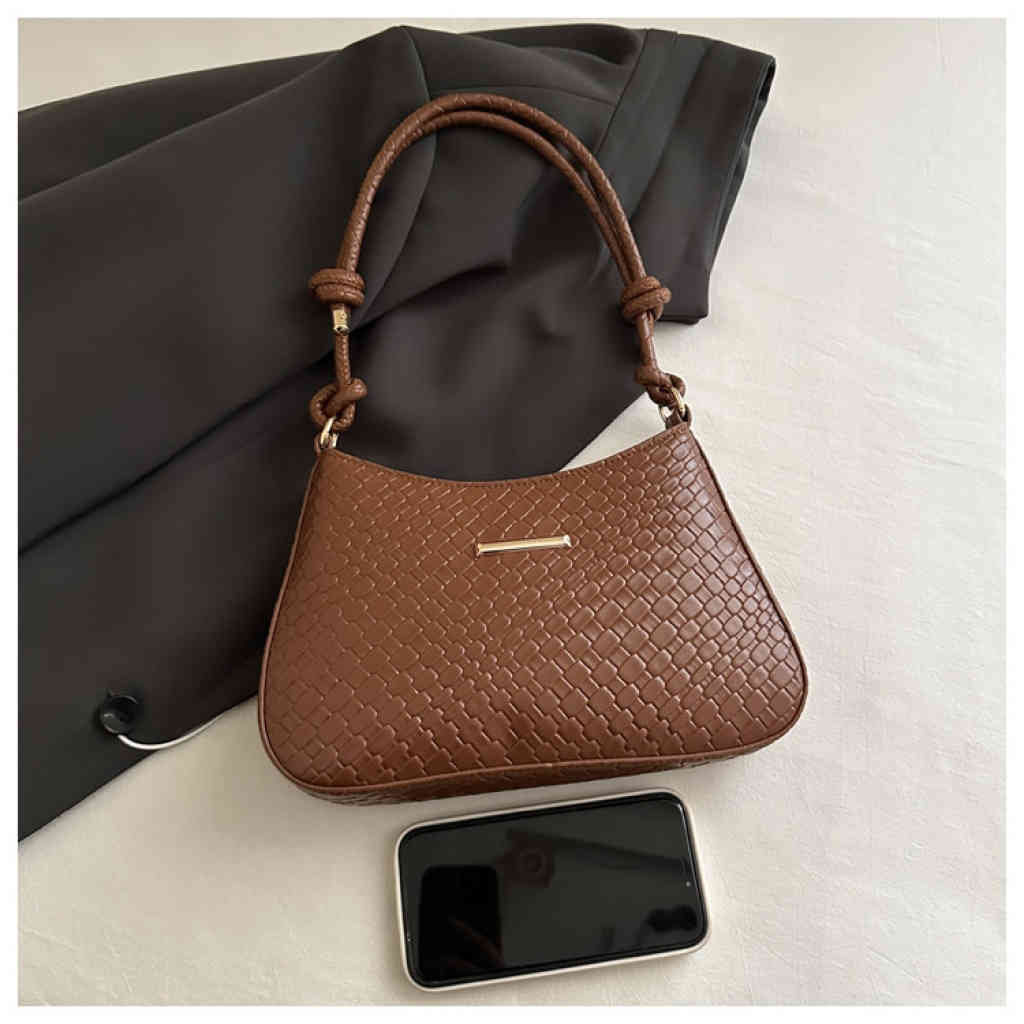 2025新款極簡純色腋下包