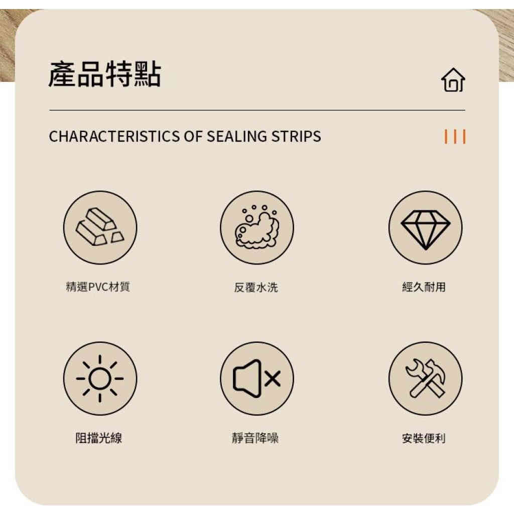 多功能門底密封條 隔音防風防鼠必備