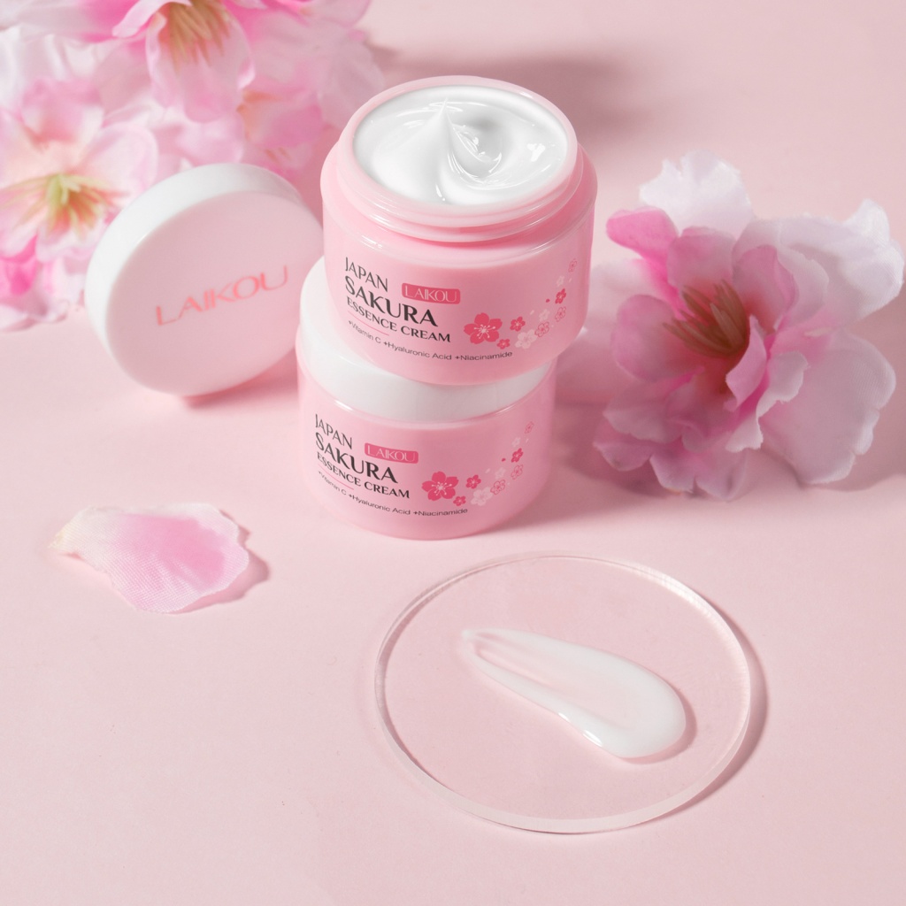 萊蔻日本櫻花精華乳霜25g 補水保濕霜 萊蔻日本櫻花精華乳霜25g 補水保濕霜