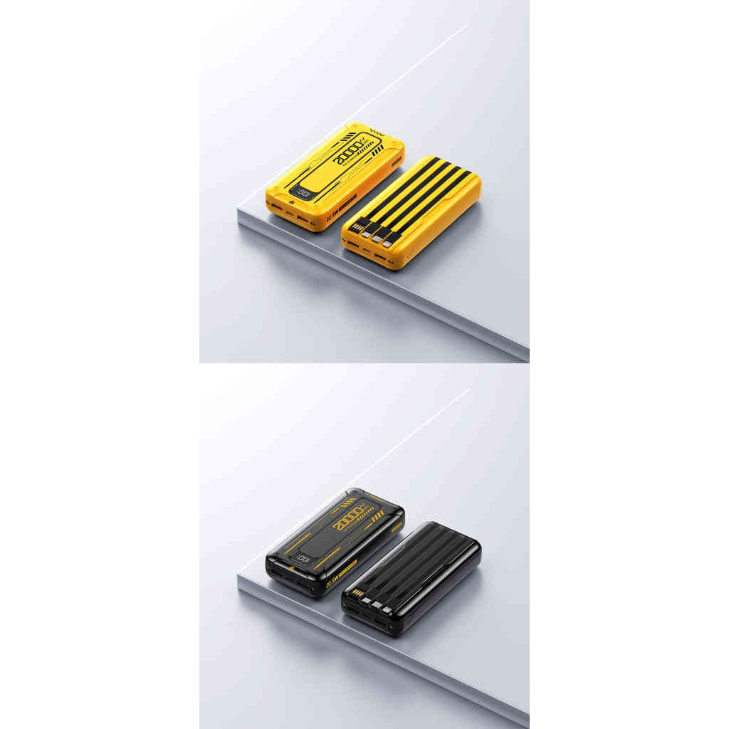 jurgen lange 22.5w超級快充自備線行動電源20000毫安