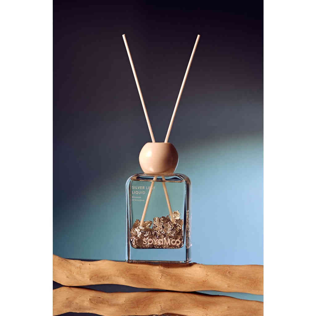 金箔銀箔藤條香薰高級感空氣清新持久留香氛香水