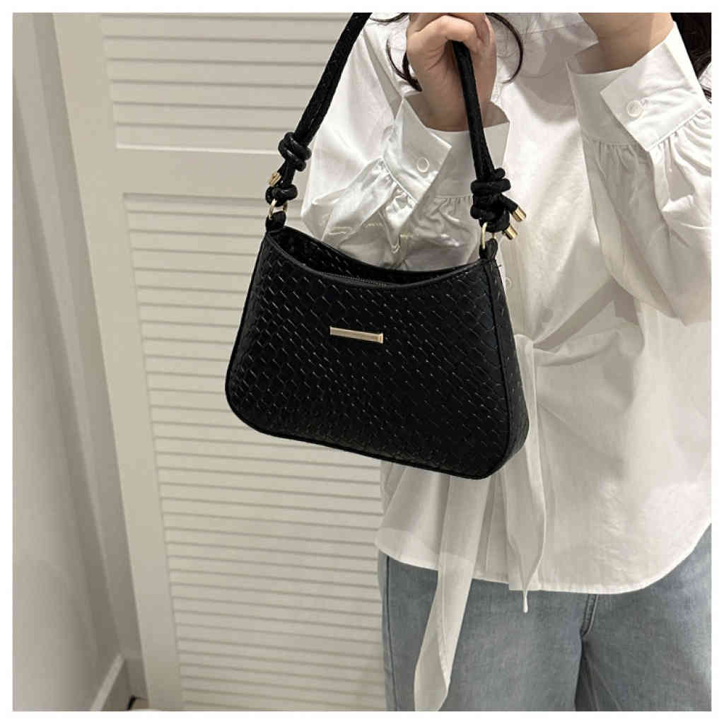 2025新款極簡純色腋下包