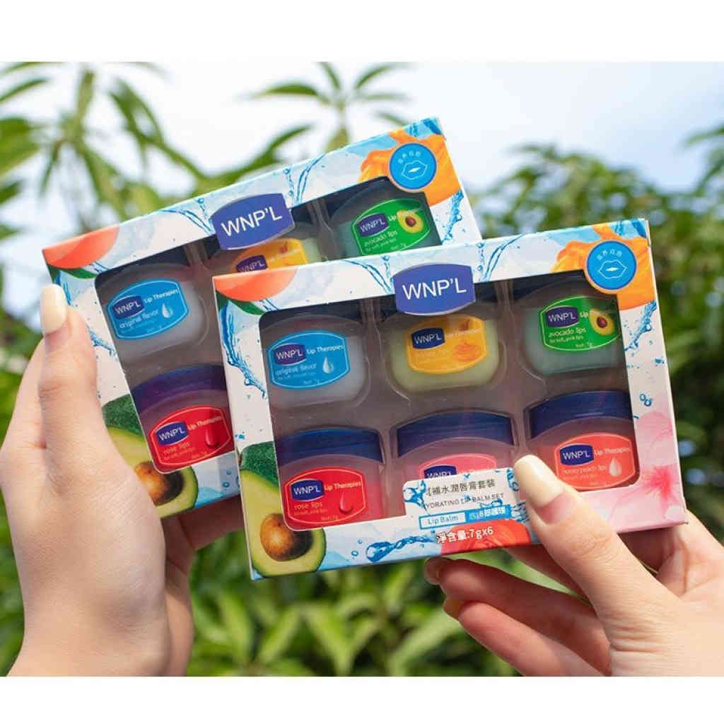 潤唇膏補水保濕唇膜修護男女淡化唇紋唇油唇蜜套裝
