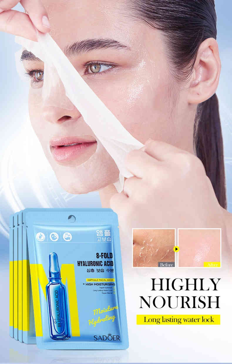 SADOER 8重玻尿酸保濕面膜 25ml/片 auto draft