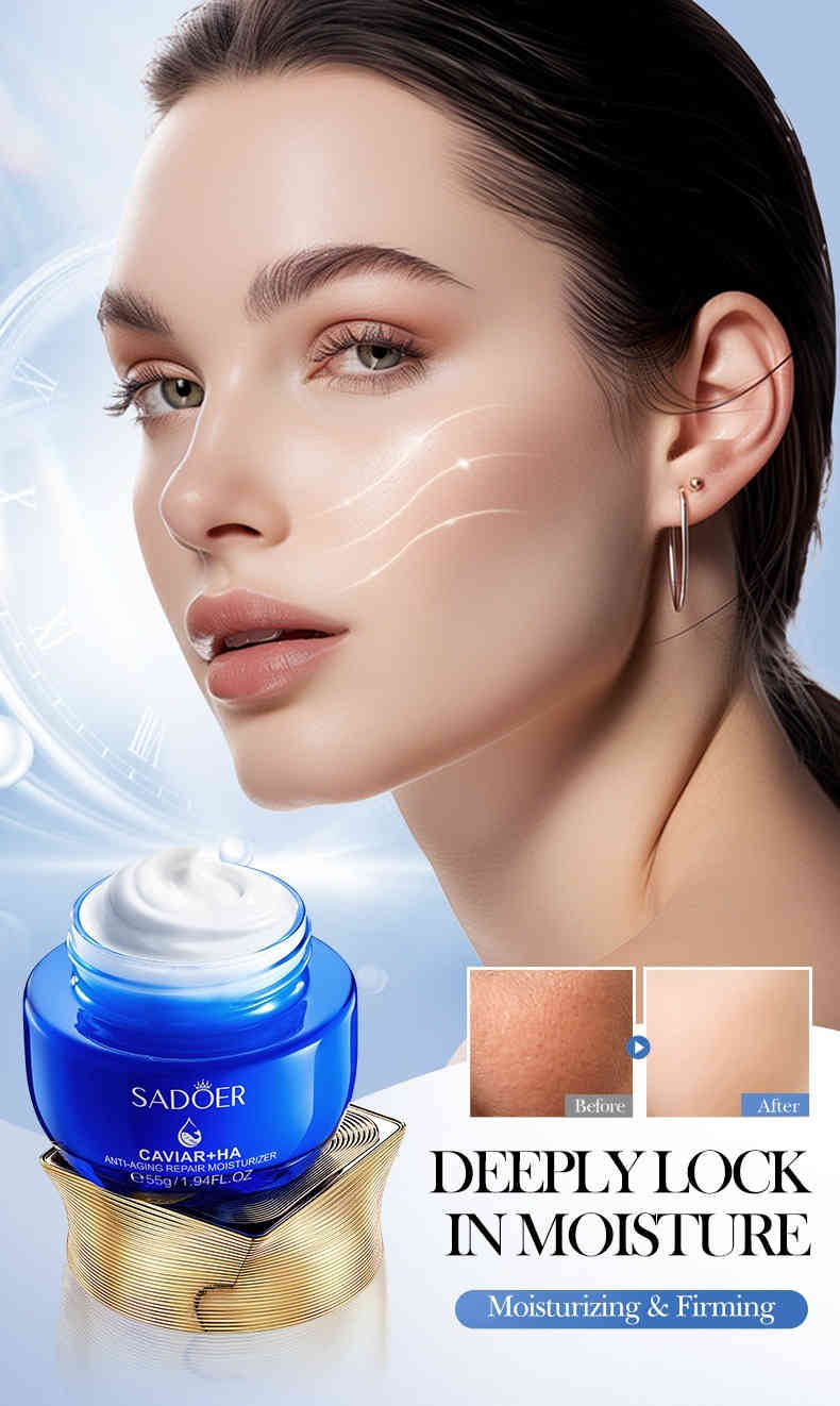 SADOER 魚子醬玻尿酸抗皺保濕霜 55g/盒 auto draft