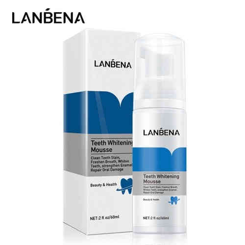 lanbena 牙齒美白慕斯 60ml/盒