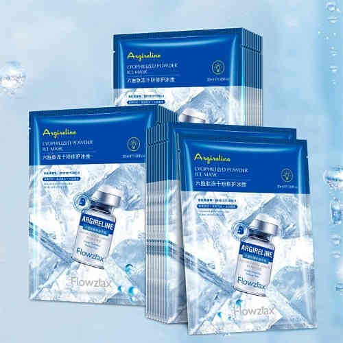 flowziax 六胜肽凍乾粉修護冰膜5片/盒 (30mlx5片)