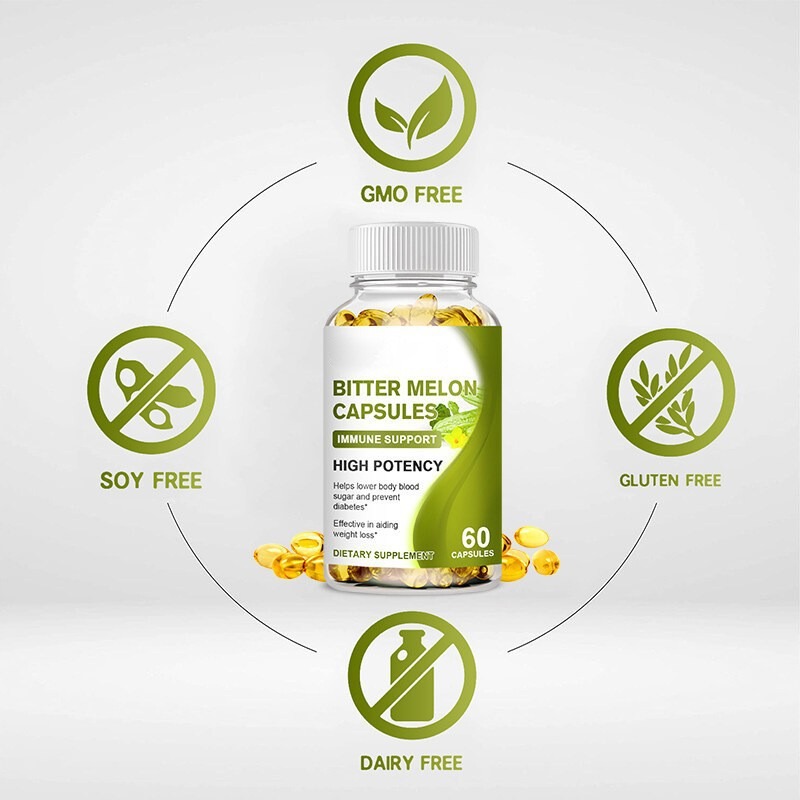 高濃度苦瓜素膠囊 60粒/瓶