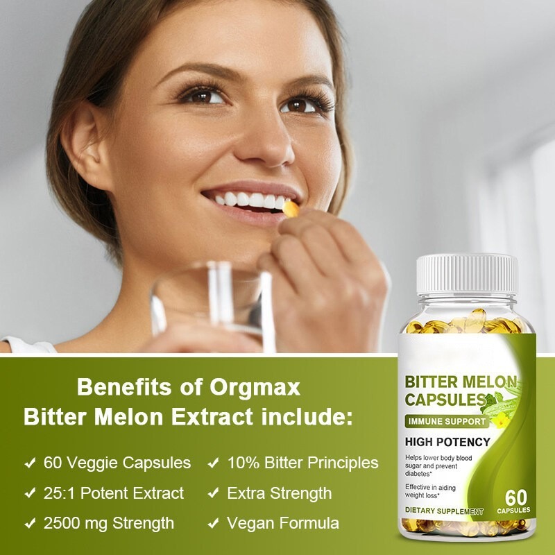 高濃度苦瓜素膠囊 60粒/瓶