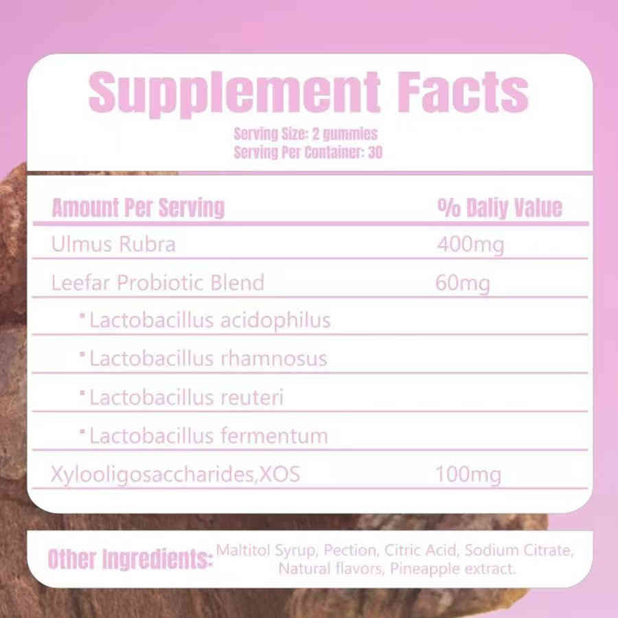 leefar 女性益生菌軟糖 400mg/桶