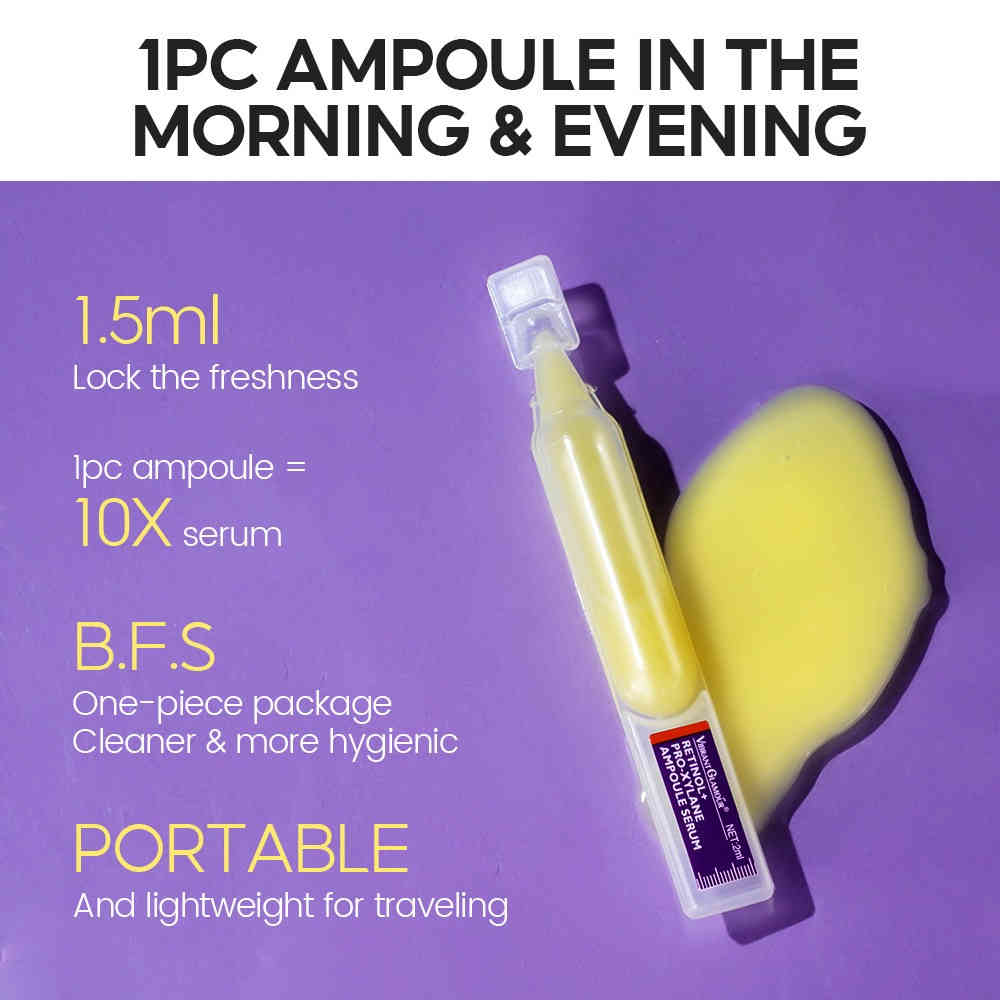 vibrant glamour® a醇+普拉斯鏈安瓶精華 2ml × 15支 / 盒 vibrant glamour® a醇+普拉斯鏈安瓶精華 2ml × 15支 / 盒