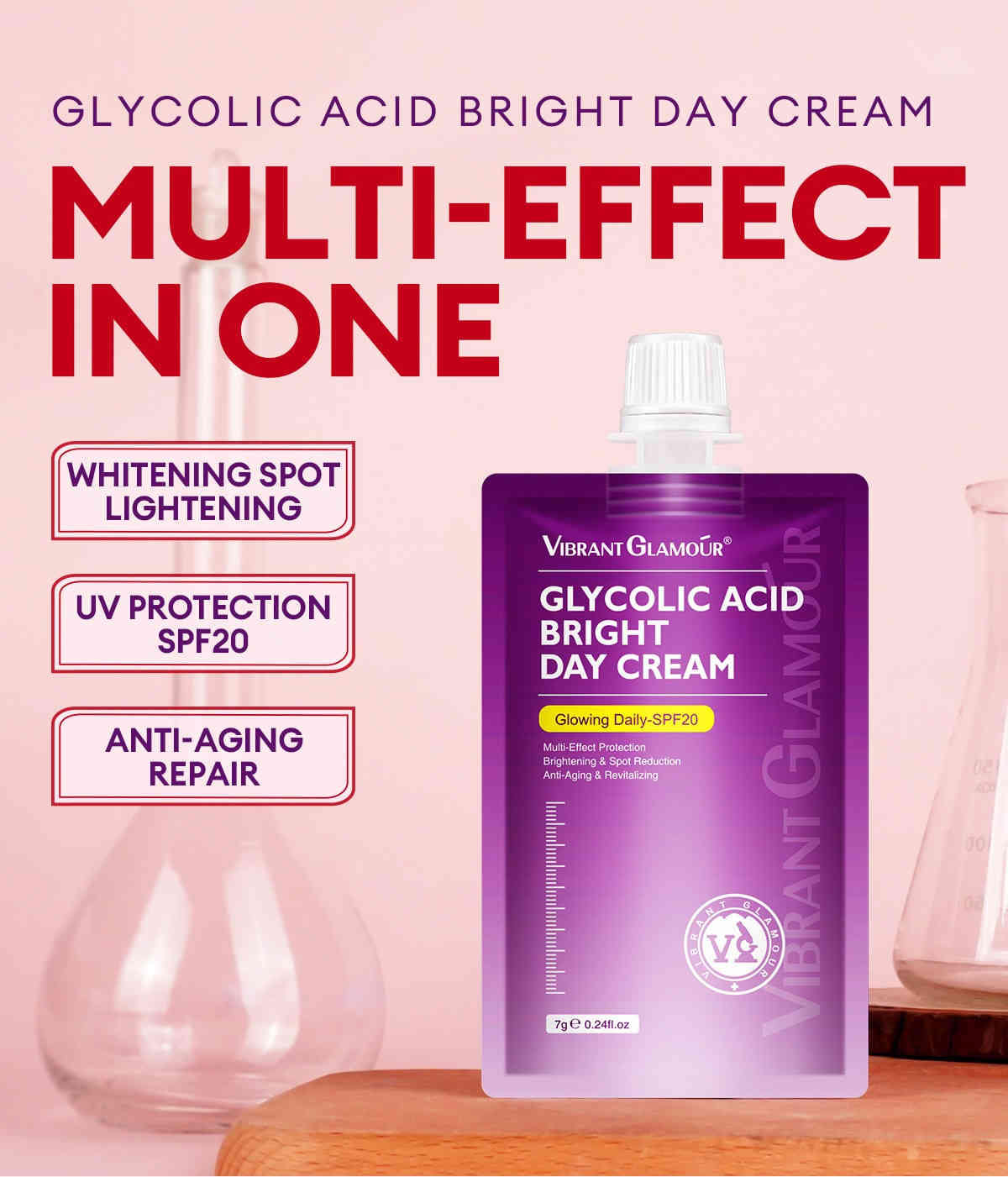 vibrant glamour® 甘醇酸煥亮面霜