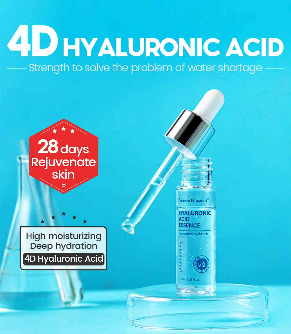vibrant glamour 玻尿酸面部精華液 15ml/盒