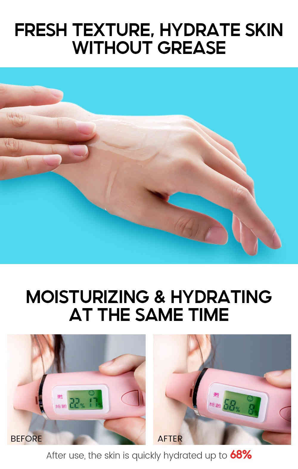 vibrant glamour 玻尿酸面部精華液 15ml/盒