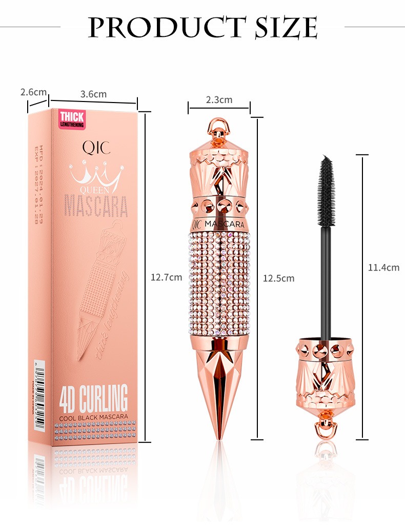 qic 皇后權杖纖翹睫毛膏 8.5g/盒
