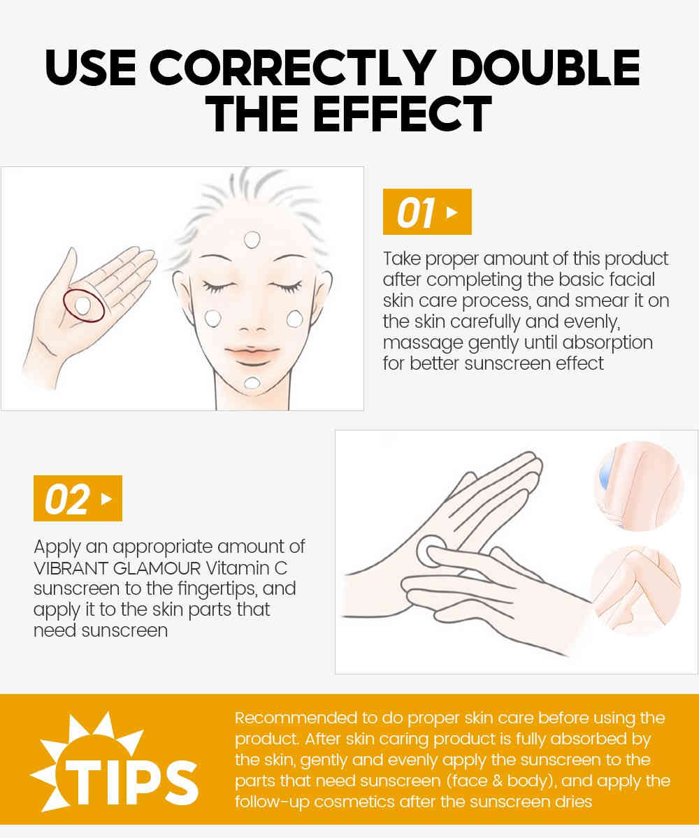 vibrant glamour 維他命c亮白精華防護霜 30g/盒