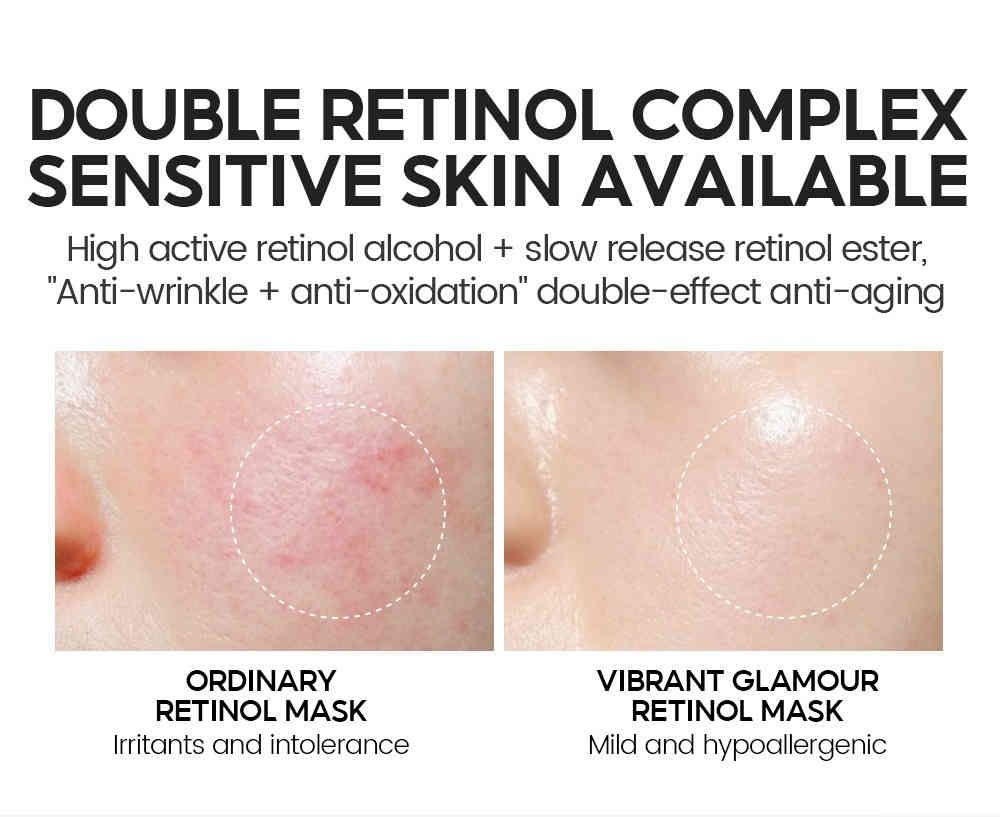 vibrant glamour® 2%視黃醇+ 5倍神經醯胺視黃醇面膜 50g/盒