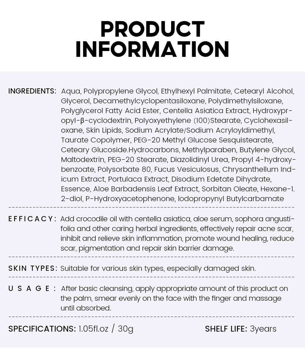 vibrant glamour® 第二代鱷魚油修護淡疤面霜 30g/盒