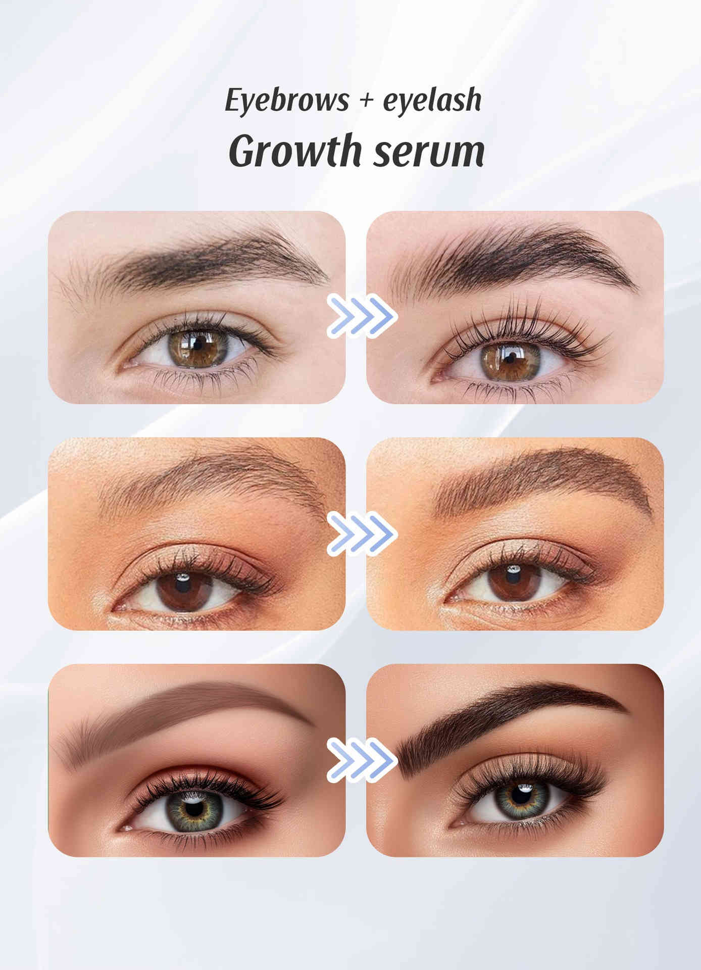 w3w 睫毛液+眉毛液雙效生長精華組 3ml+3ml/2支裝套盒