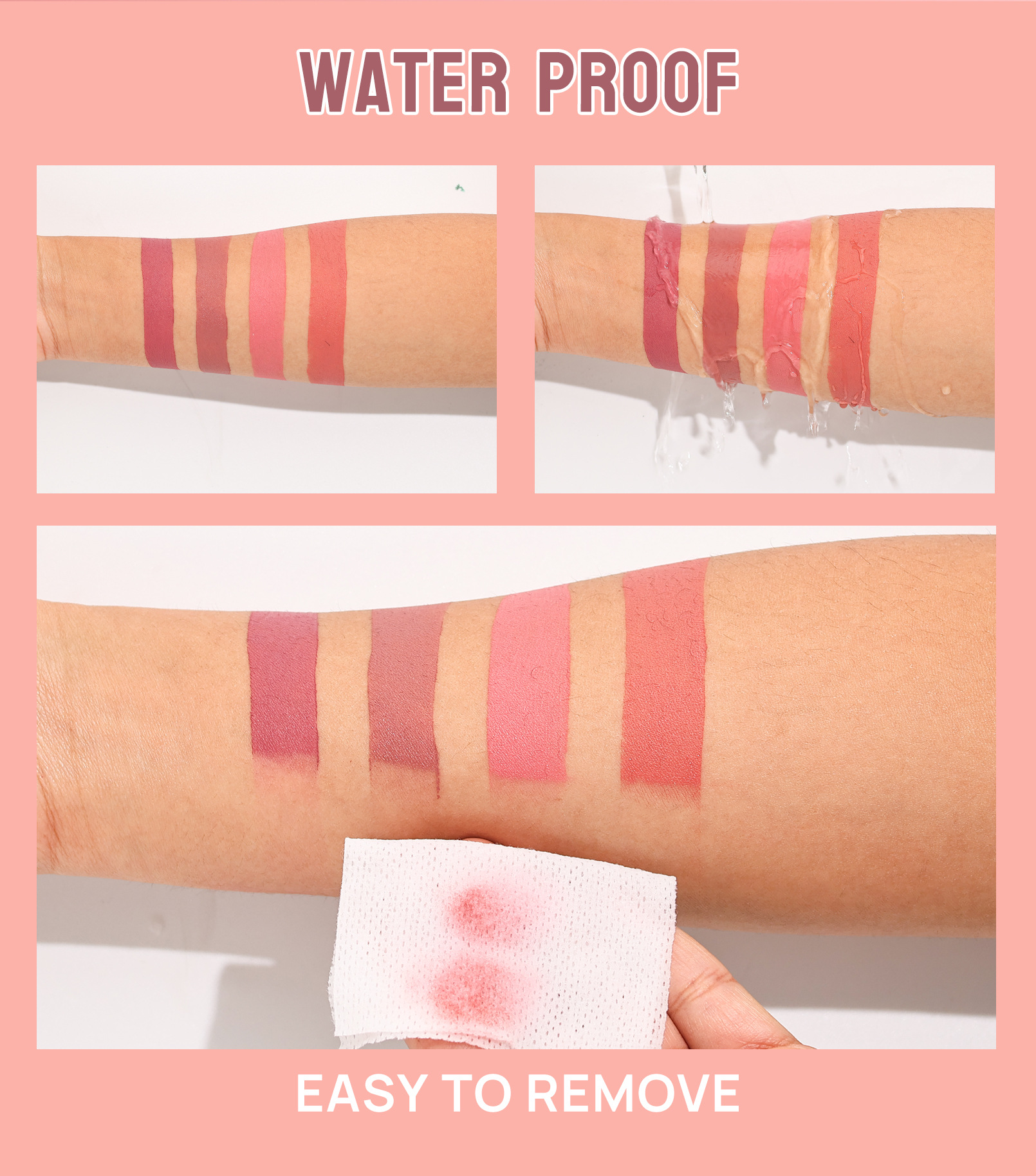 hellokiss 霧面液態唇釉四色套組(3.5gx4支)