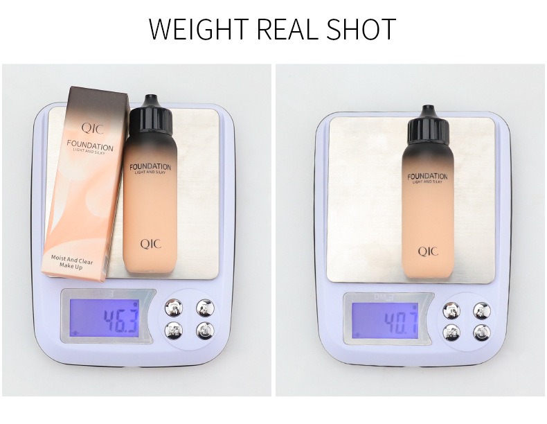 qic 輕盈柔滑粉底液 30g/盒