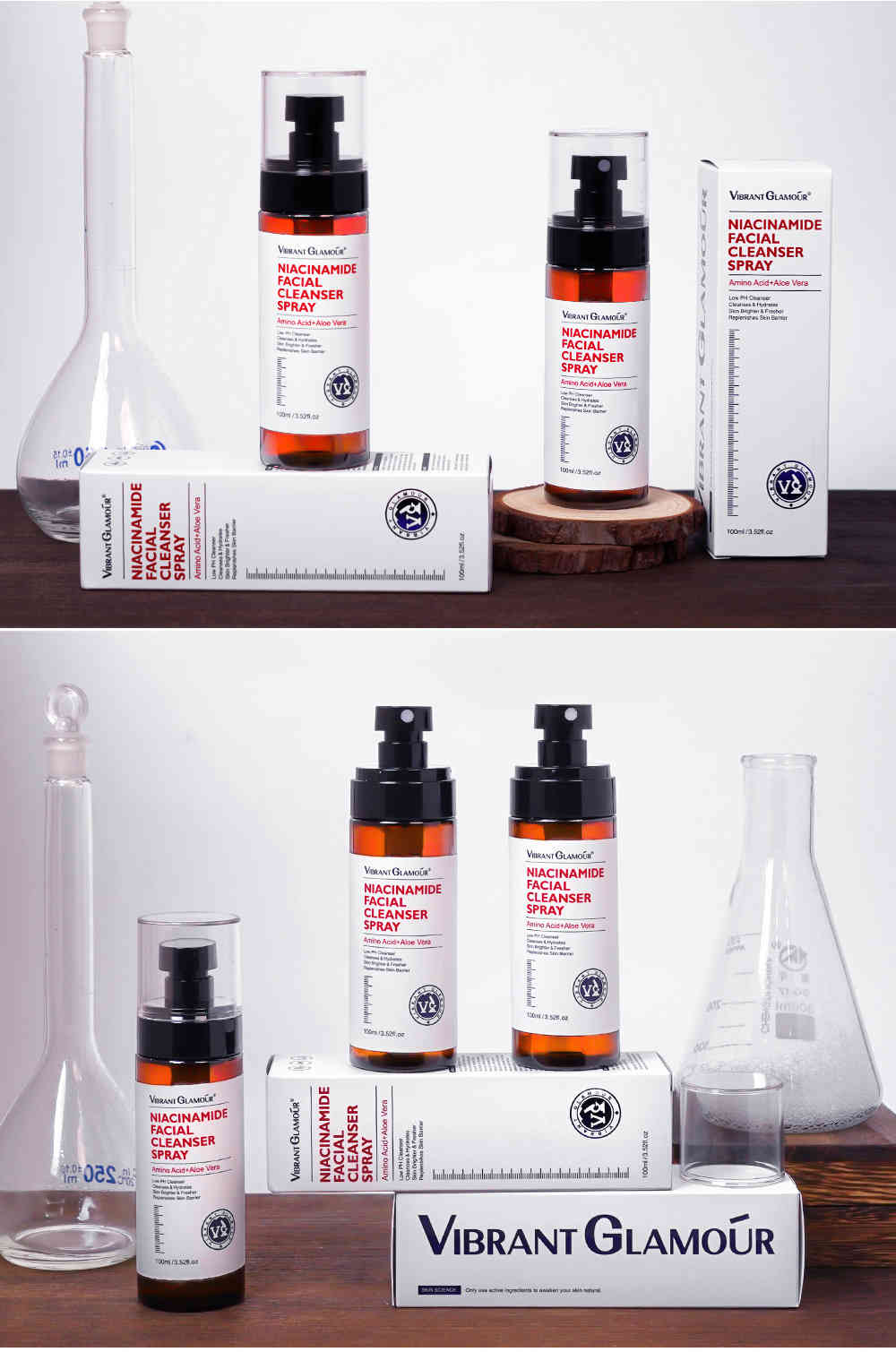vibrant glamour® 菸鹼醯胺潔顏噴霧 100ml/盒