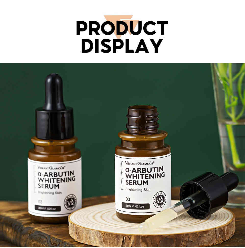 vibrant glamour α 熊果素亮白淡斑精華 30ml/盒