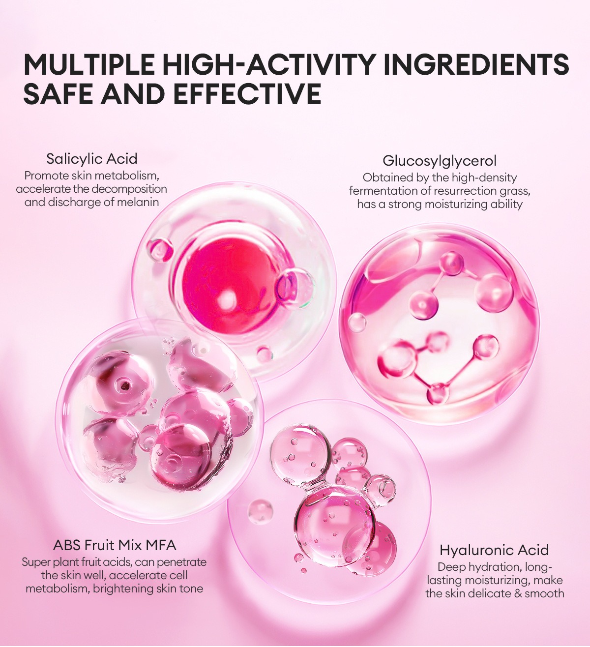 vibrant glamour 甘醇酸煥膚亮白爽膚水 100ml/盒