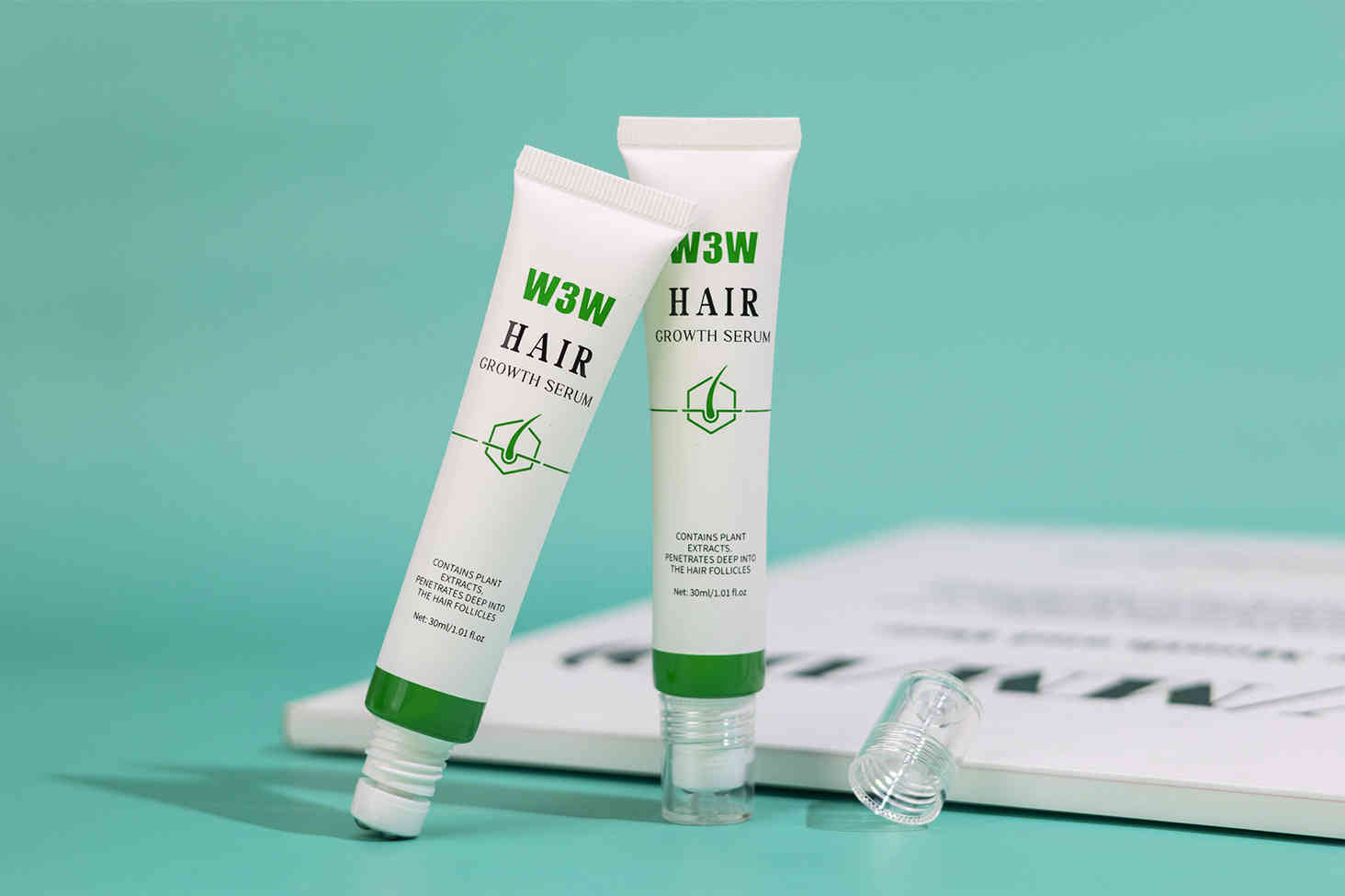 w3w 滾珠式植物養髮精華液 30ml/盒