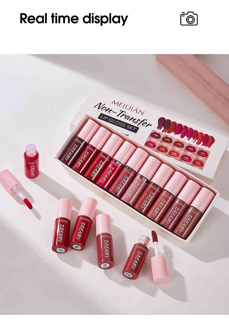 mediÁn 夢幻鎖色唇釉套組 (3ml*10支/盒)