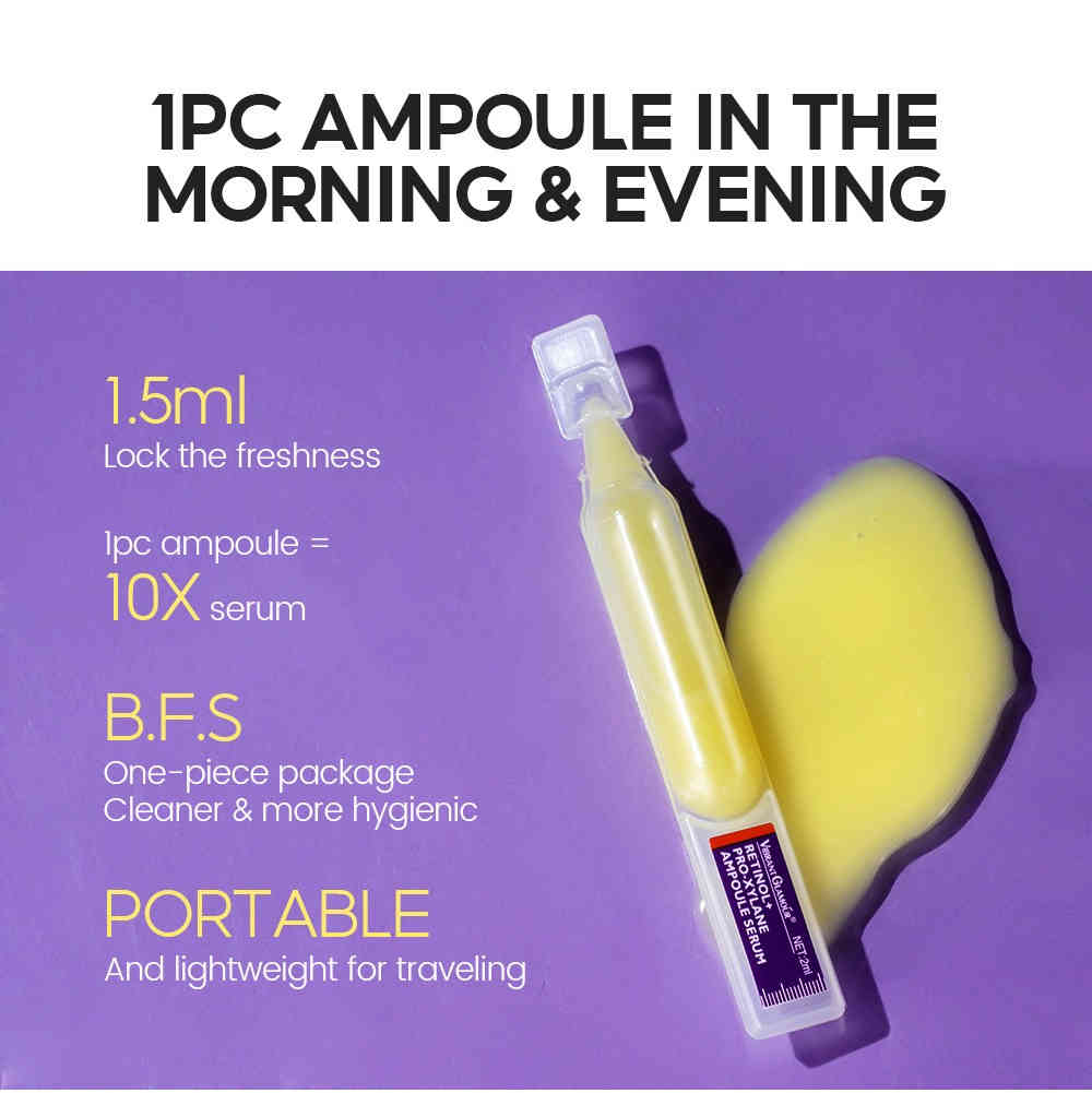 vibrant glamour® a醇+普拉斯鏈安瓶精華 2ml × 15支 / 盒