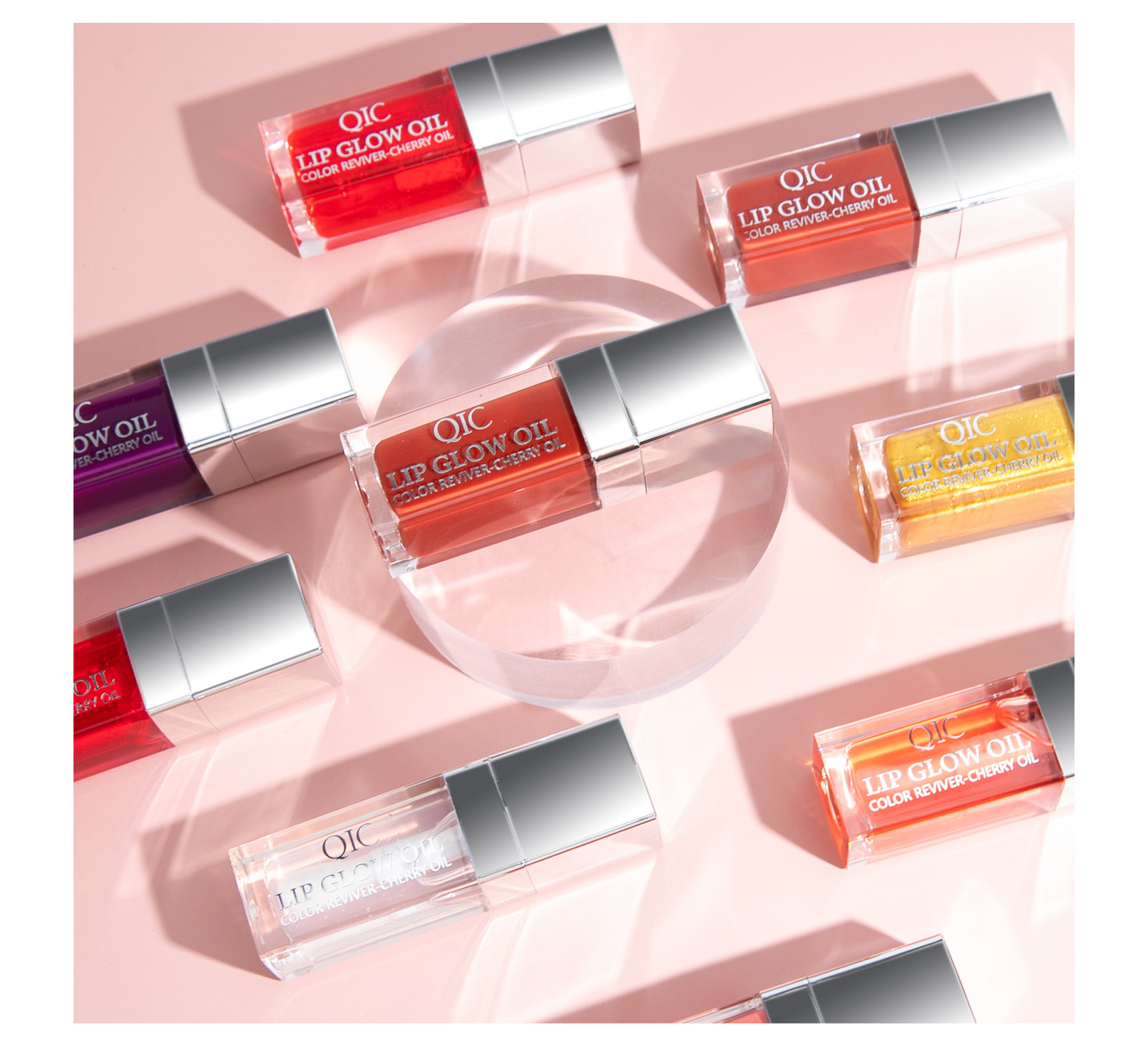 qic 櫻桃潤色亮彩唇油 8ml/支(8色選擇)