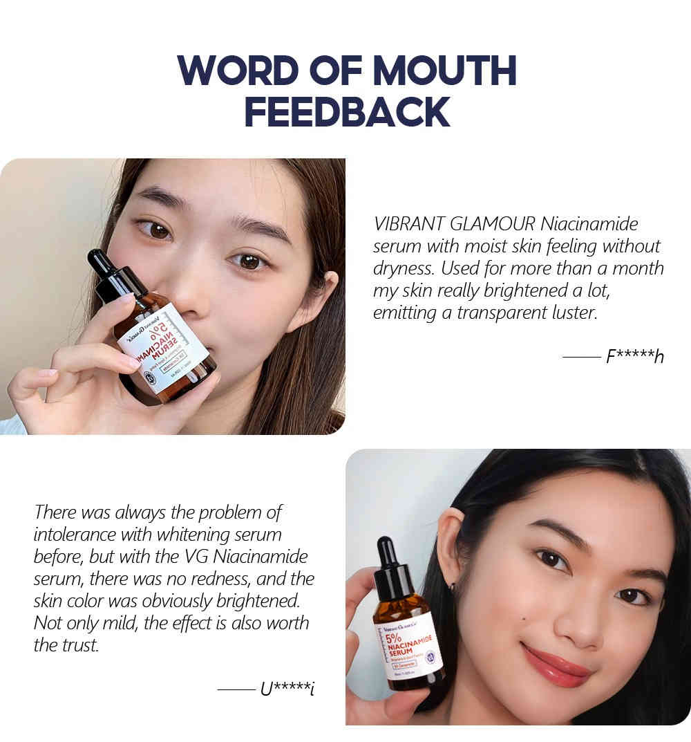 vibrant glamour 5%高濃度皇家dsm煙醯胺精華 30ml/盒