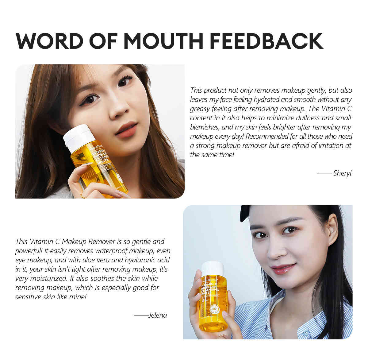 vibrant glamour® 維他命c微胞卸妝水 200ml/盒