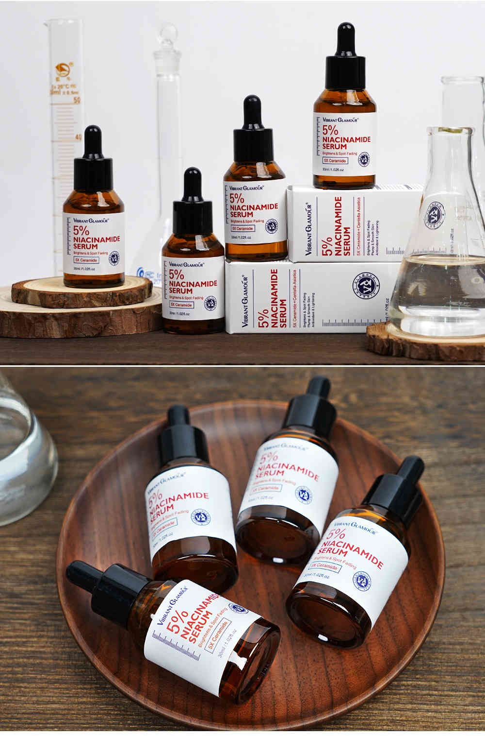 vibrant glamour 5%高濃度皇家dsm煙醯胺精華 30ml/盒