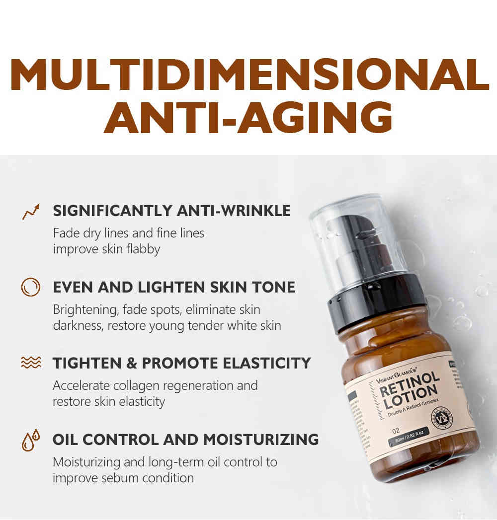 vibrant glamour® 雙a視黃醇修護乳液 80ml/盒