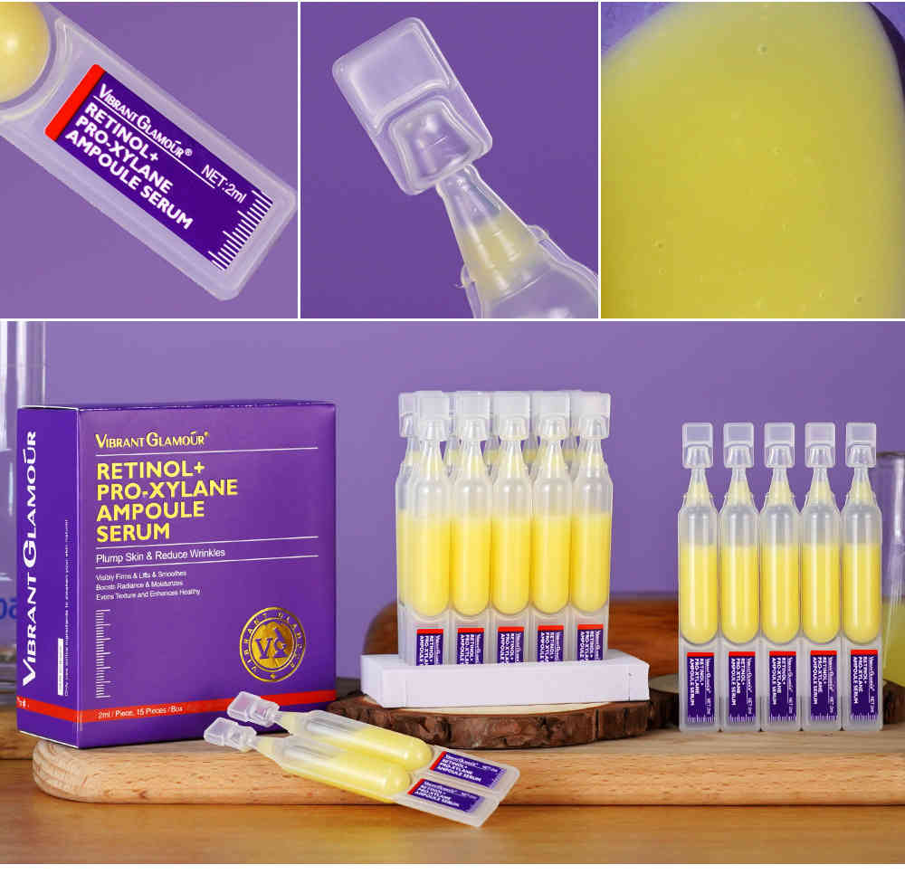 VIBRANT GLAMOUR® A醇+普拉斯鏈安瓶精華 2ml × 15支 / 盒 vibrant glamour® a醇+普拉斯鏈安瓶精華 2ml × 15支 / 盒