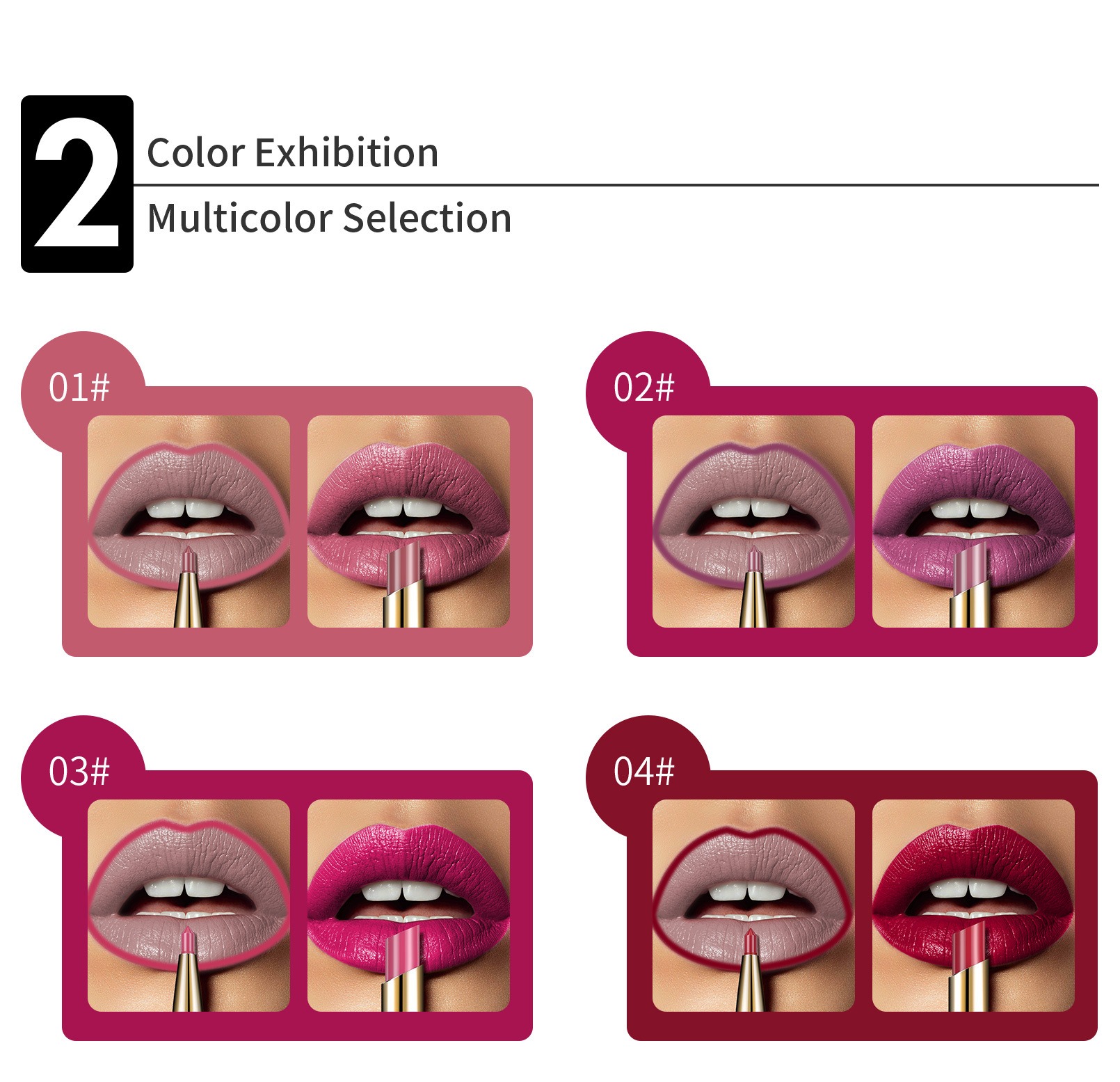 QIC 雙頭唇線唇膏筆 2g/支X4 qic 雙頭唇線唇膏筆 2g/支x4